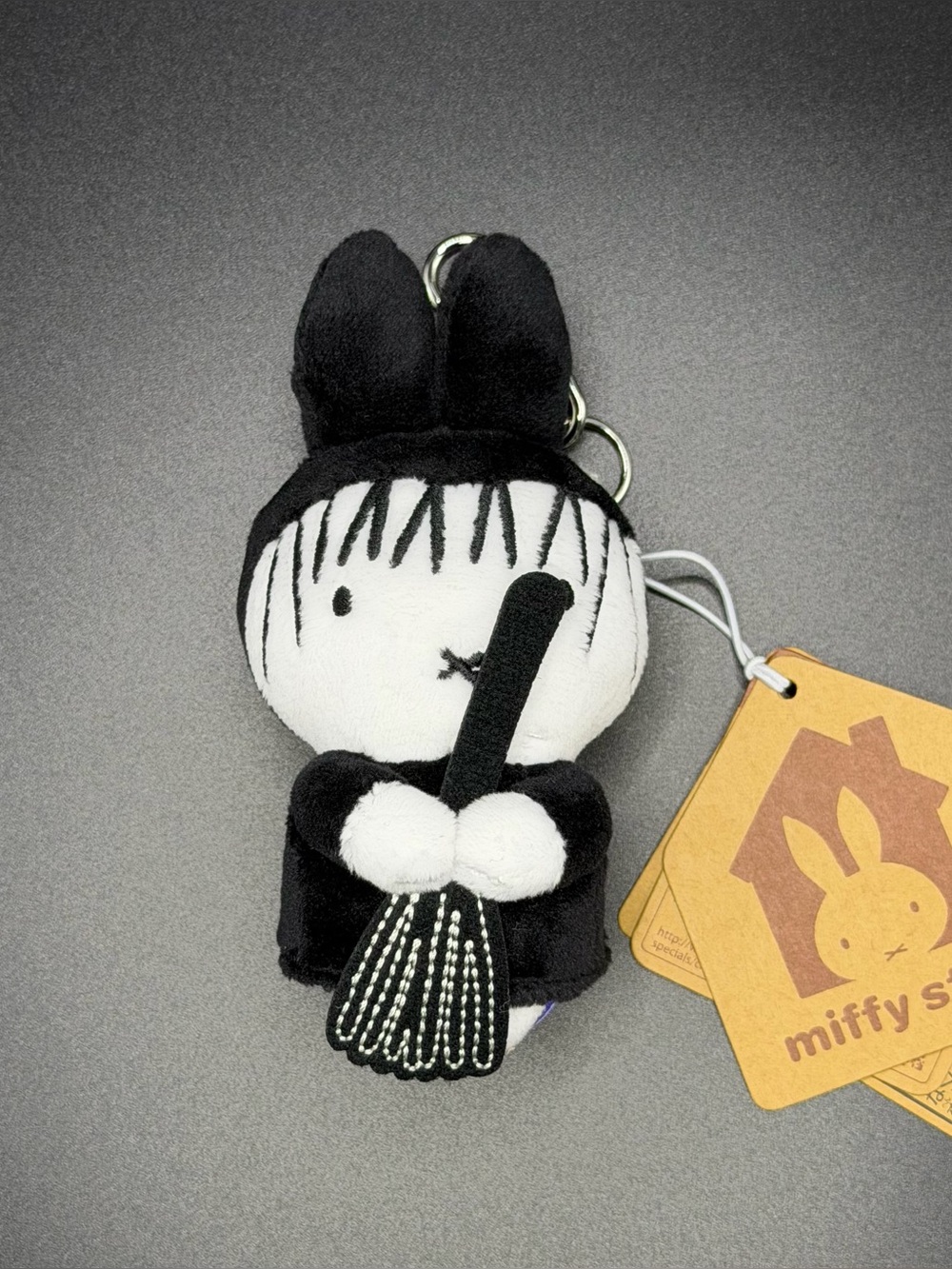 Miffy with Halloween witch costume Plush/keychain  mf123